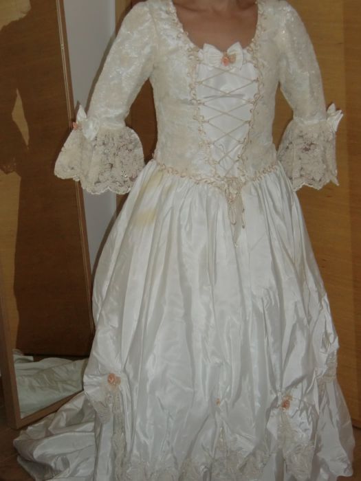 Vestido de noiva Dama Antiga Romantico
