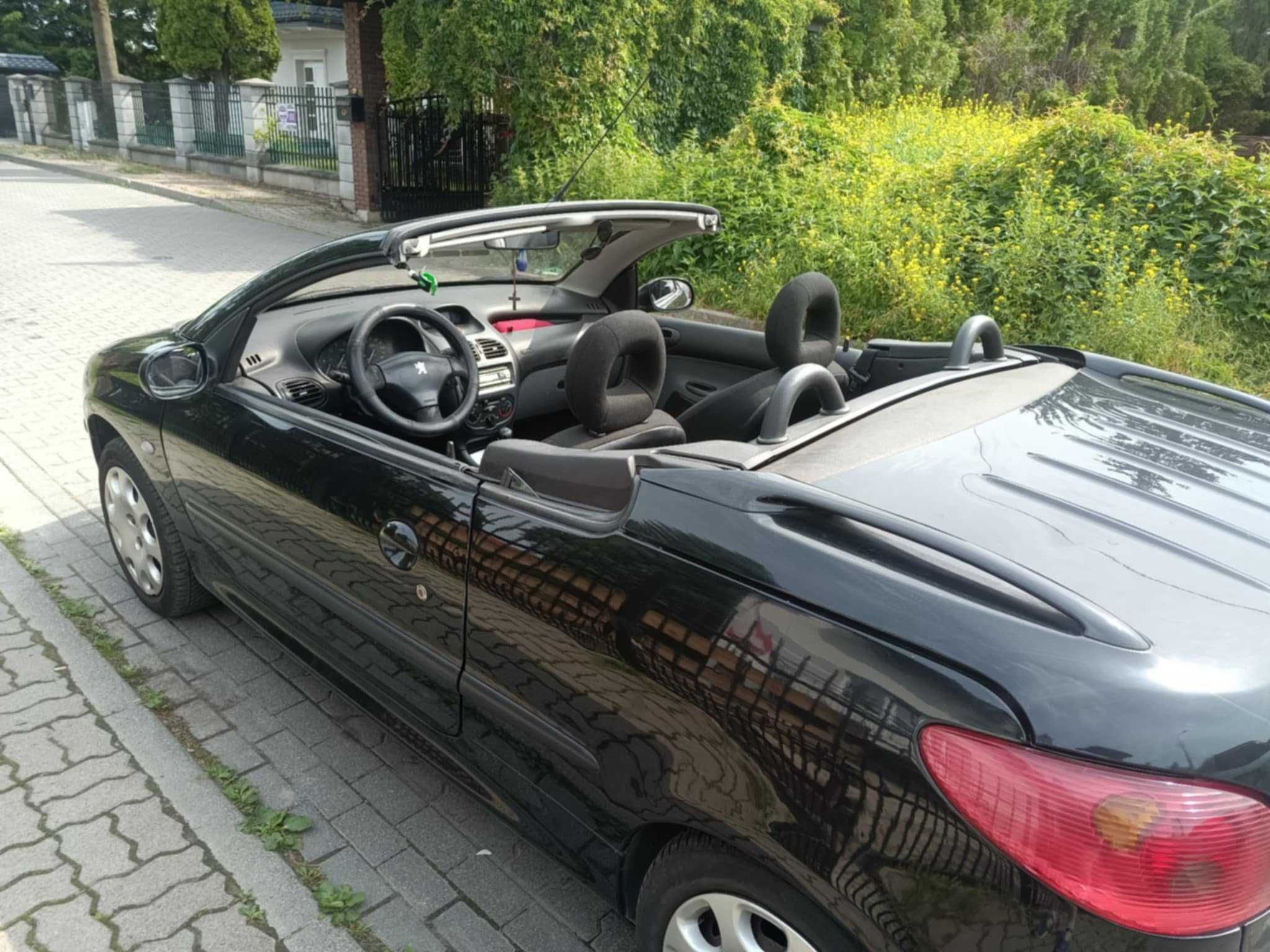 Peugeot 206cc, 2002r, 1.6l benzyna