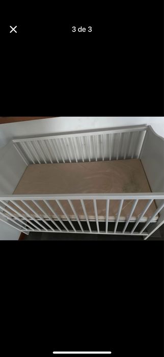 Berço de bebe + colchao