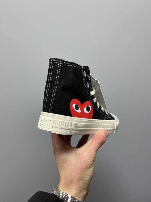 Унисекс кеды Converse x Comme des Garcons Play Chuck кроссовки конверс