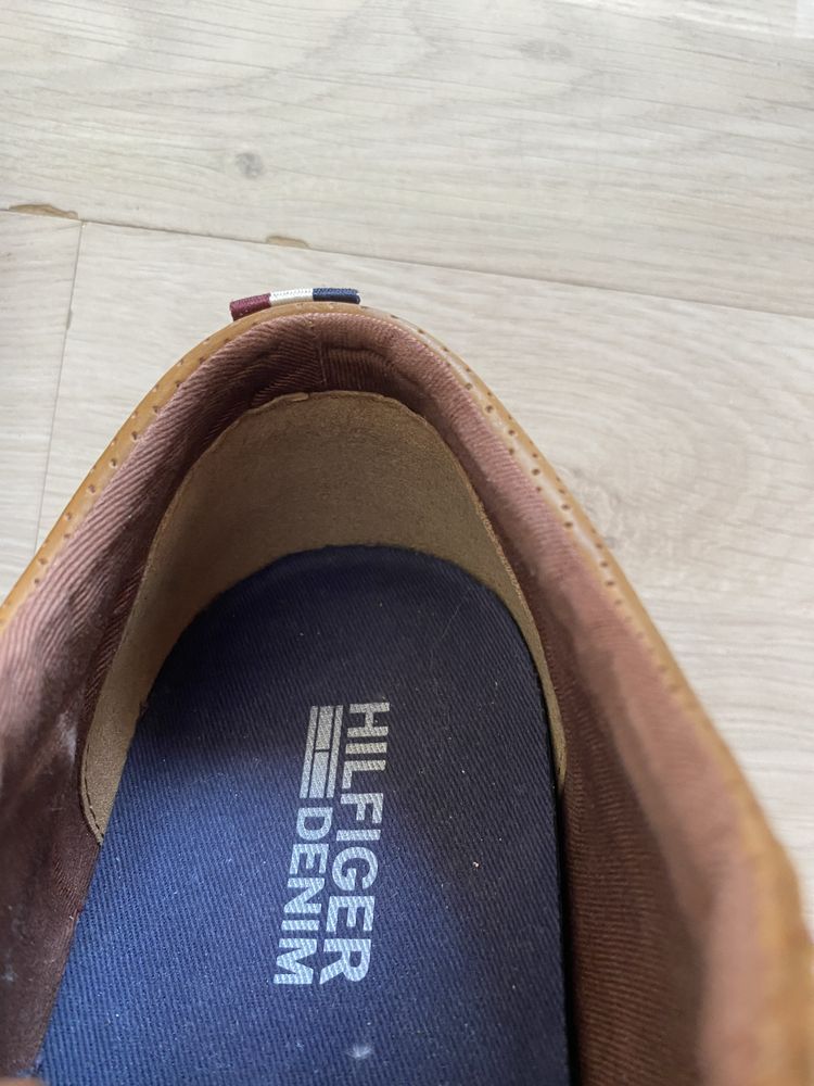 Кросівки чоловічі для роботи міцні 40р25см Tommy Hilfiger шкіра Origin