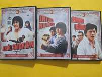 Jackie Chan 3 filmy dvd Król smoków , Smoki górą, Ineres na kółkach