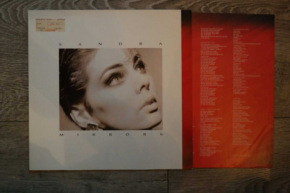 Płyta winylowa Sandra Mirrors oryginalne wydanie z epoki wysyłka Olx