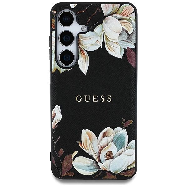 Etui Guess Grained Printed Flower Pattern MagSafe do Samsung Galaxy S2