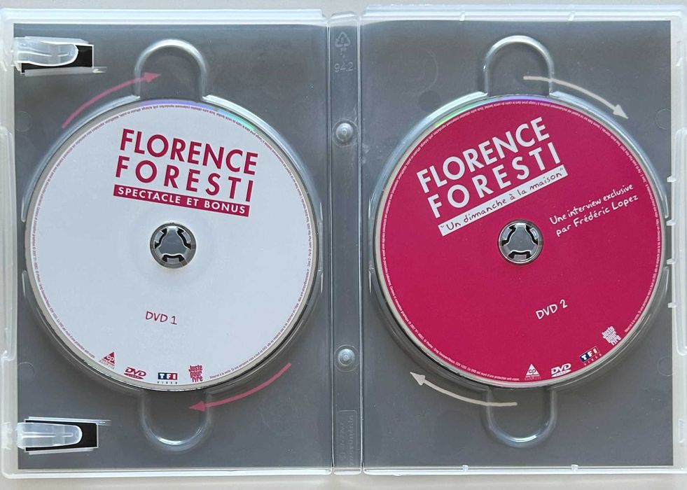 Florence Foresti-Fait des sketches à La Cigale- Collector-2007-DVD x 2