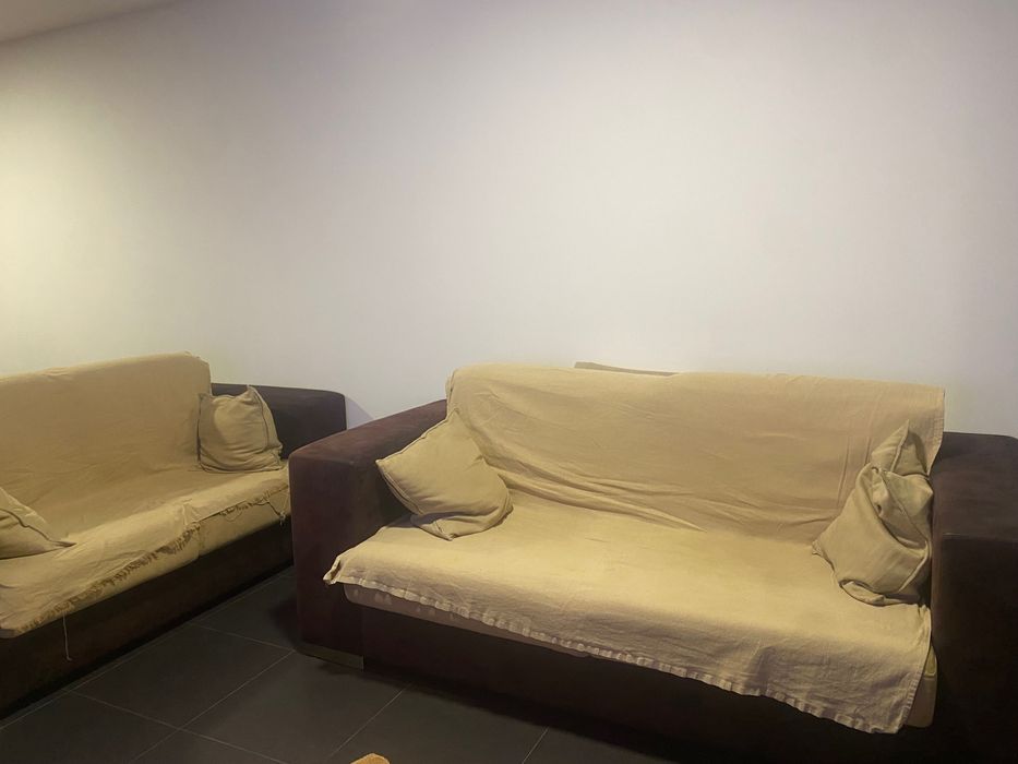 Conjunto de sofás usado