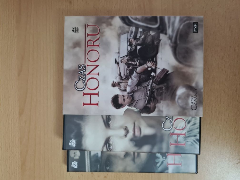 Czas honoru 4x DVD sezon czwarty