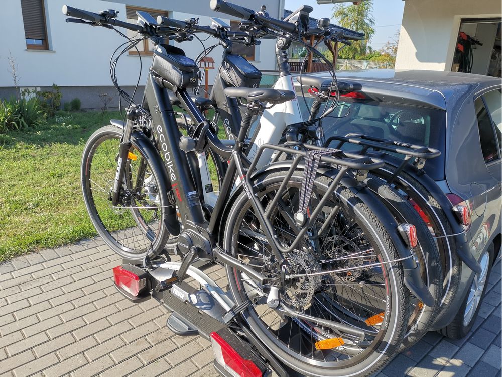 Wynajem wypożyczenie bagażnik rowerowy na hak Thule