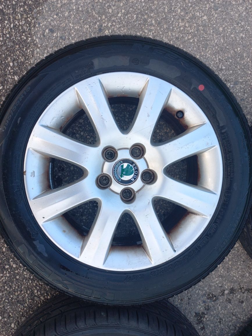Alufelgi 5x100 R15 et43 skoda volkswagen seat
