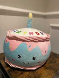 Prezent urodzinowy zabawka tort pluszak