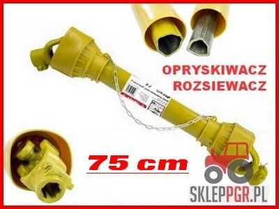 WAŁEK wał przekaźnika mocy przegubowy PTO FREZ TRÓJKĄTNY 75cm PROMOCJA