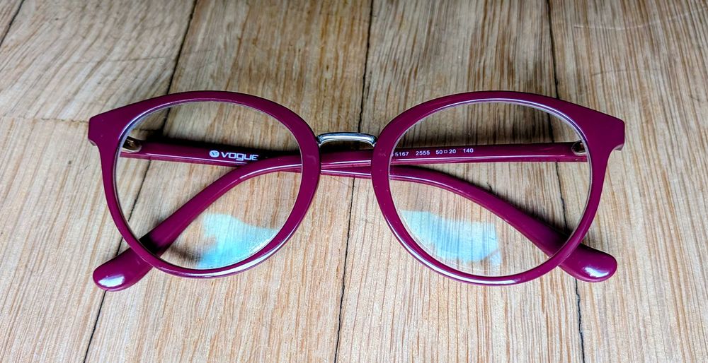 Damskie okulary VOGUE VO5167 - oprawki 50mm, soczewki do dali, etui