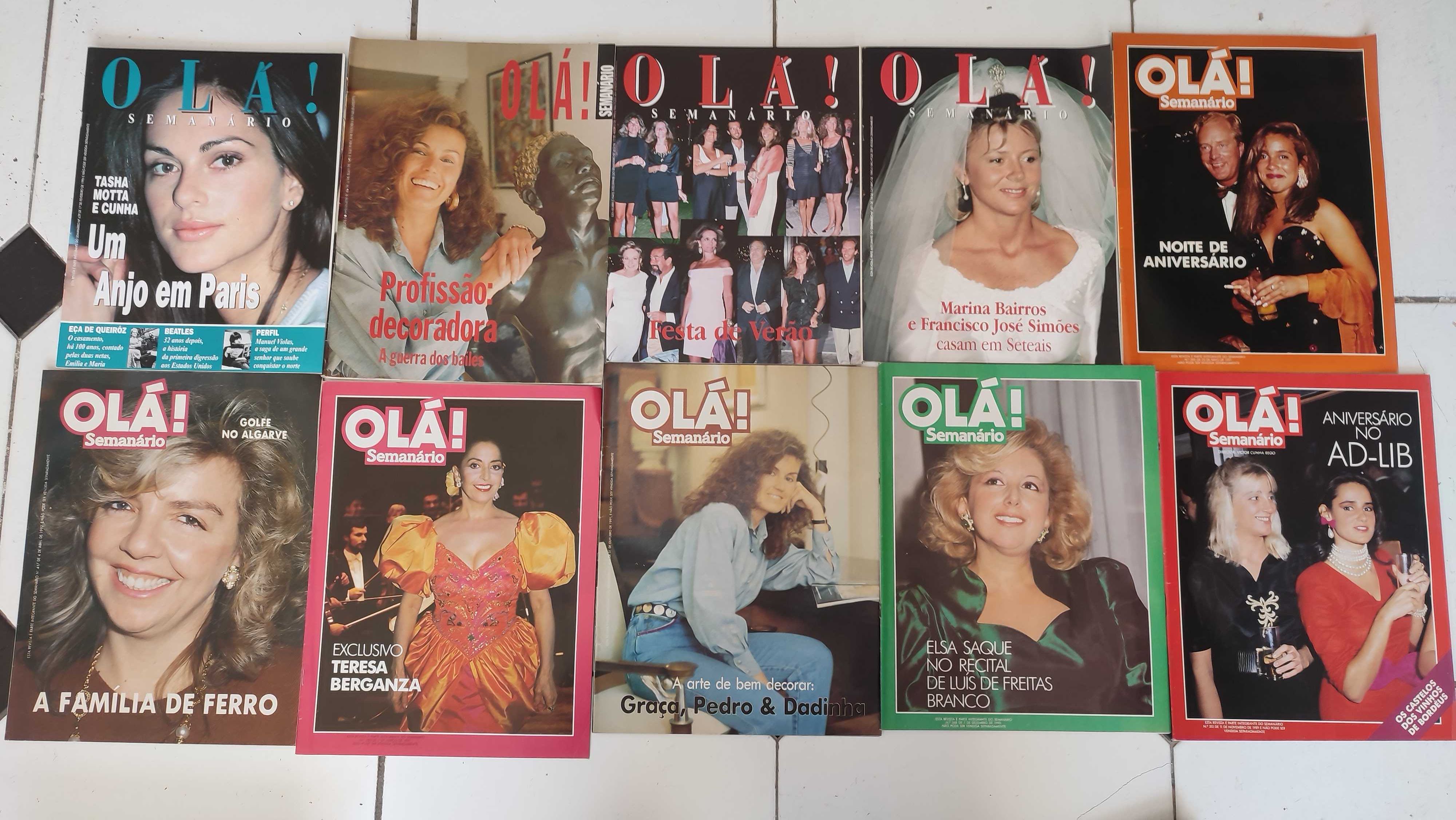 Lote 60 Revistas Olá Semanário
