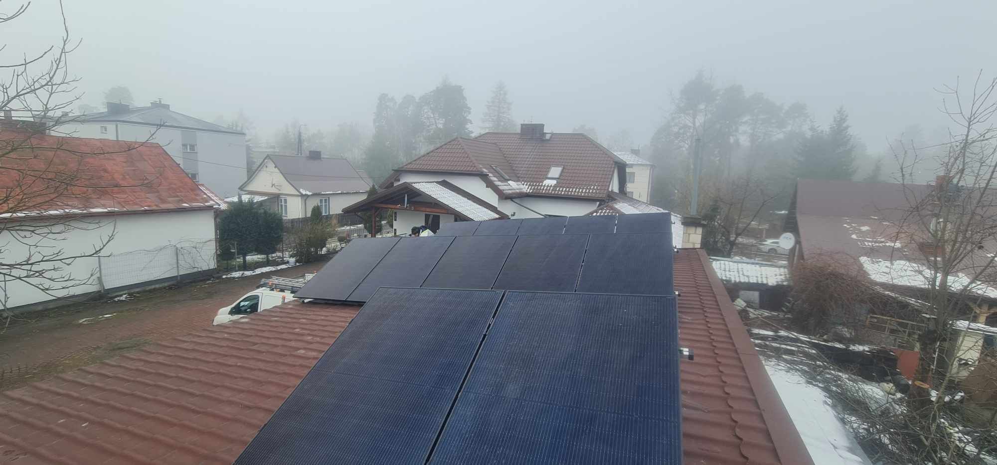 Instalacja fotowolticzna 10 kw z magazynem energii 10.65kw