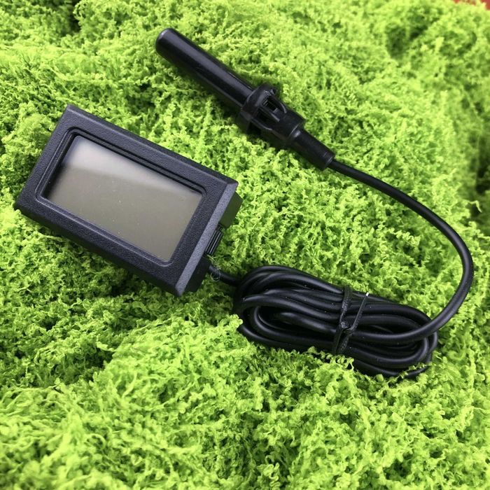 Termometr – higrometr cyfrowy LCD 2w1 z sondą