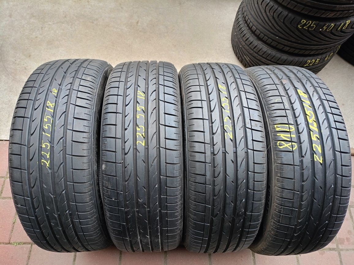 Opony letnie 225/55r18 Bridgestone 7mm 810