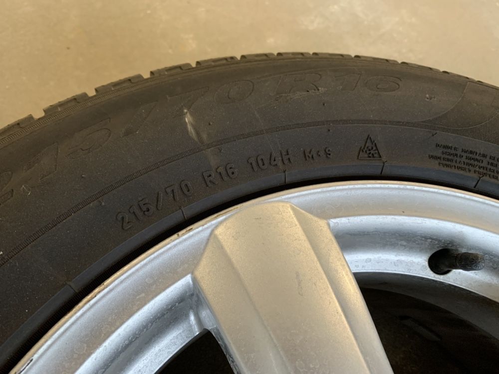 Koła felgi aluminowe zimowe 215/70R16