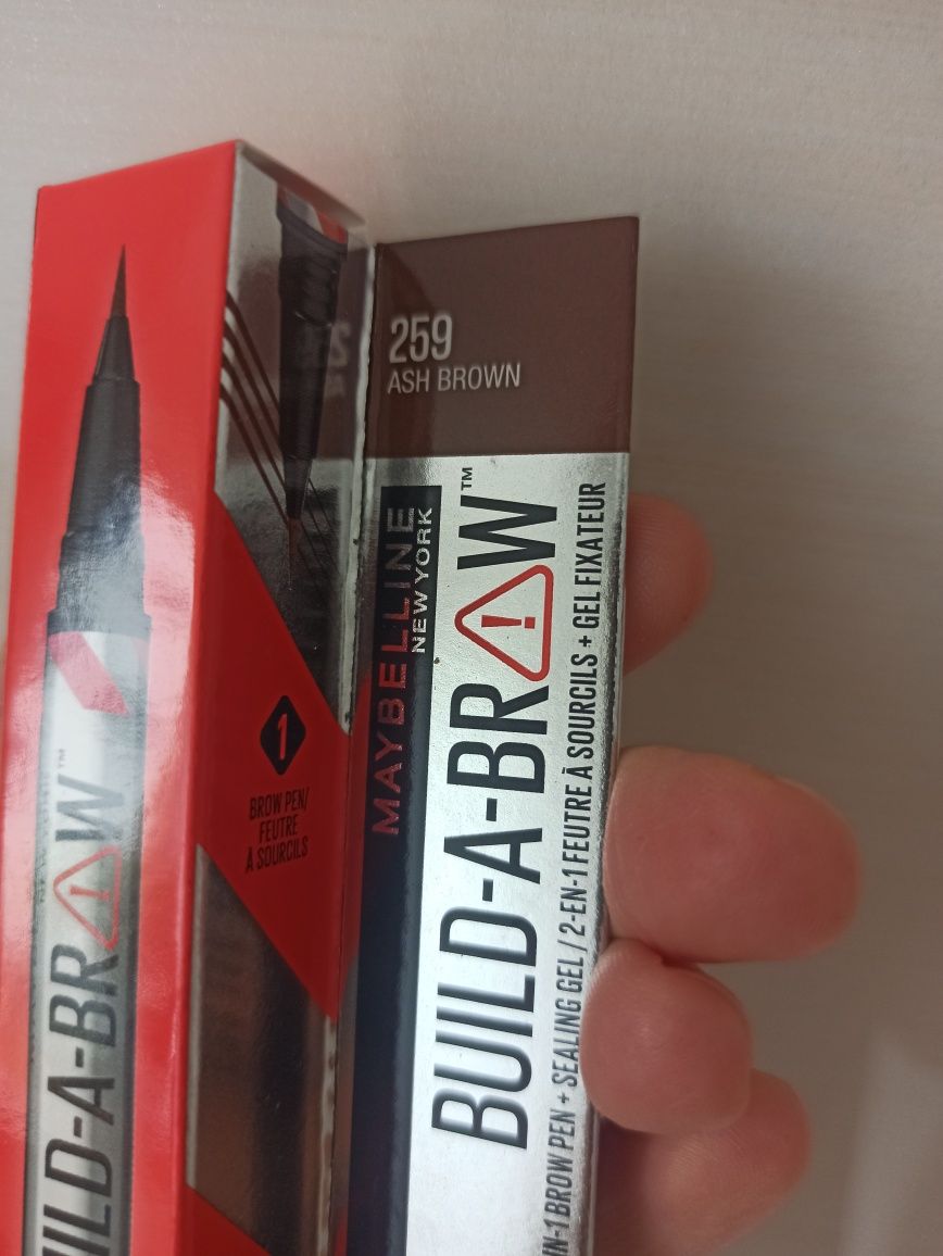 Build a brow maybelline do brwi ash brown 259 NOWY