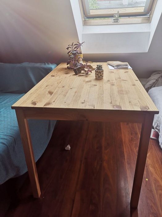 Stół sosnowy + krzesła IKEA