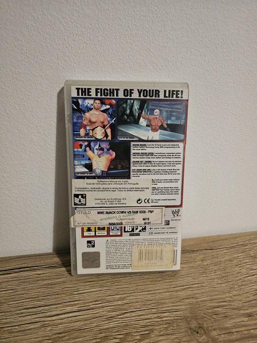Jogo PSP Smack Down vs Raw 2006