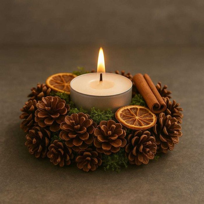 Szyszki sosnowe pozbawione nasion do ściółkowania / dekoracji 20 kg