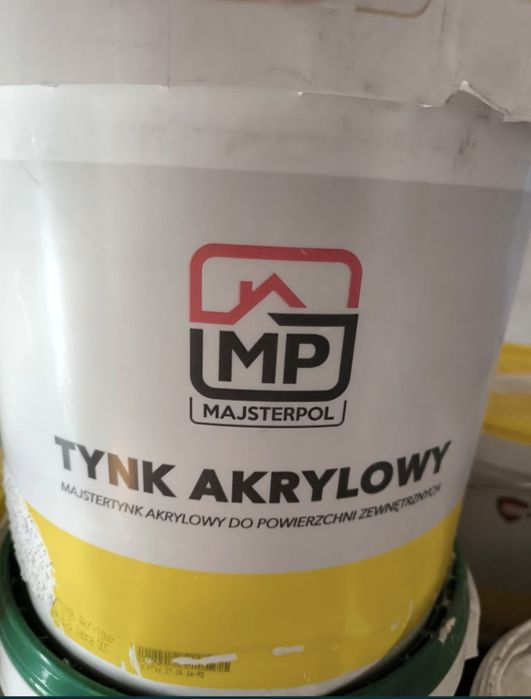 Tynk silikonowy/akrylowy, grunt silikonowy