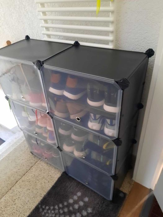 Organizer do przechowywania butów NOWY, modułowy do salonu sypialni