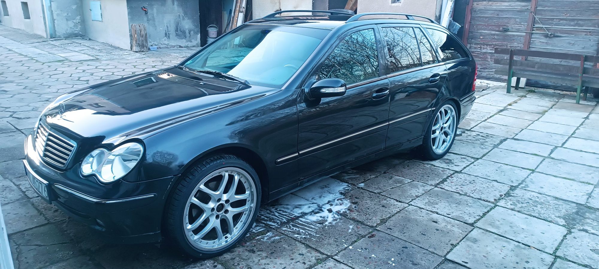 Mercedes c klassa 2.0 kompressor LPG wyposażenie KLEEMANN