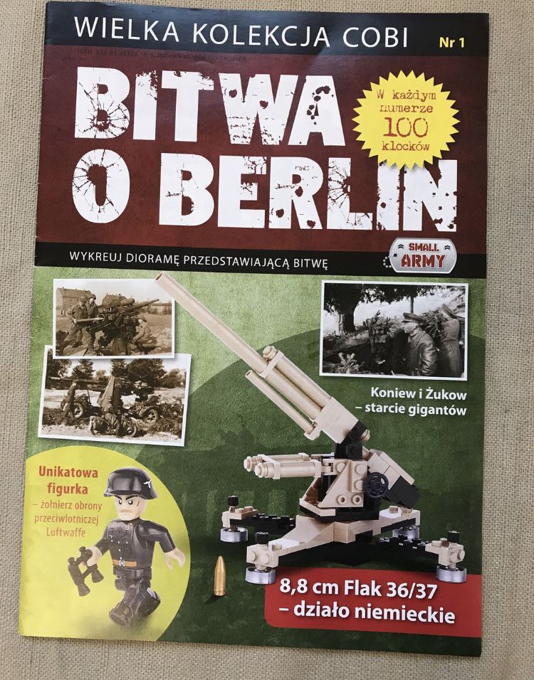 Klocki cobi Bitwa o Berlin Flak cobiJ64