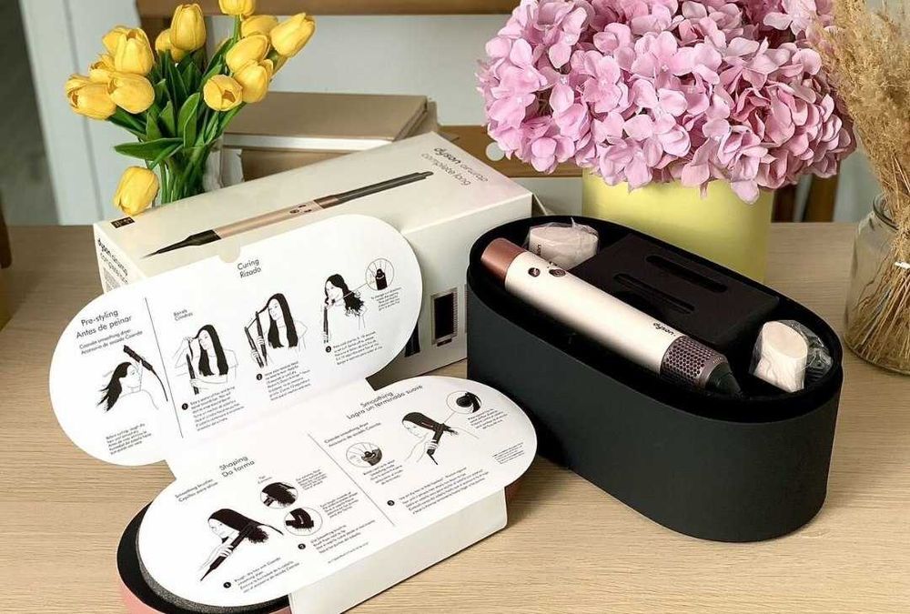 Стайлер Dyson HS05 Airwrap Complete Long Ceramic Pink/Rose Gold Sakura