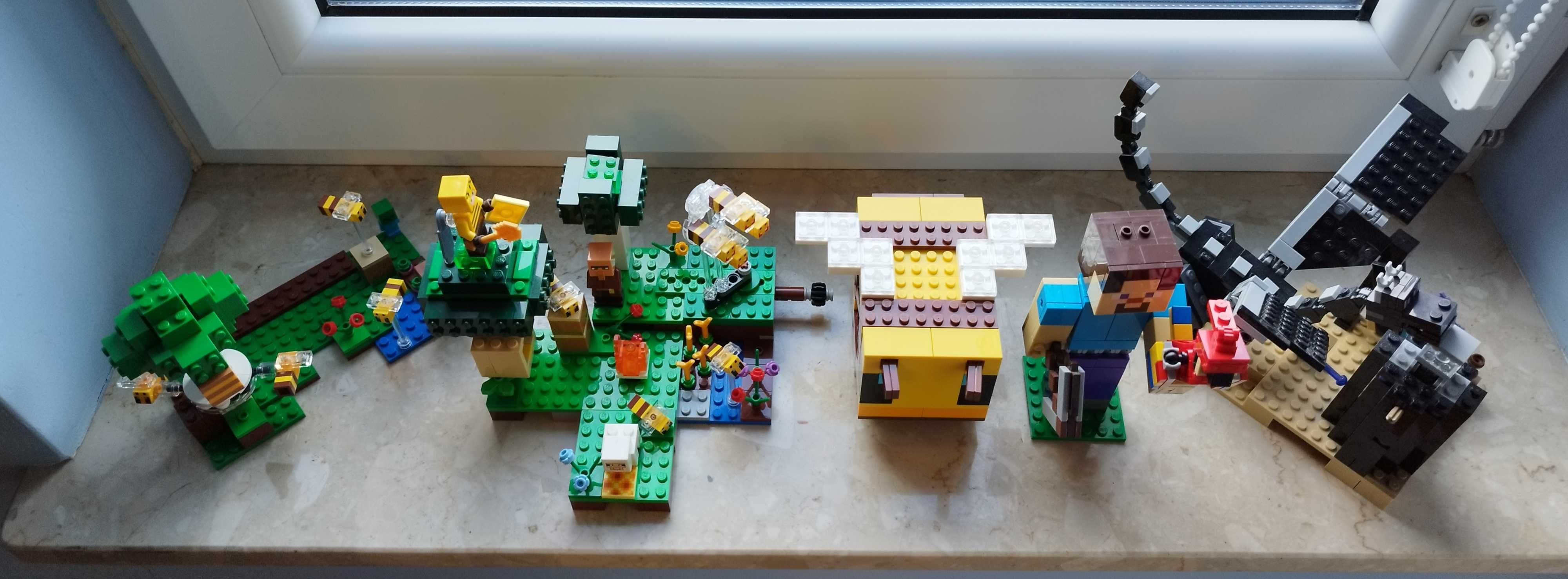 Lego Minecraft - Różne Zestawy (o nr: 21151, 21165, 21148, 21241)