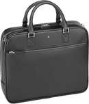 Montblanc Torba biznesowa w skórze Sartorial Jednokomorowa Czarna Nowa