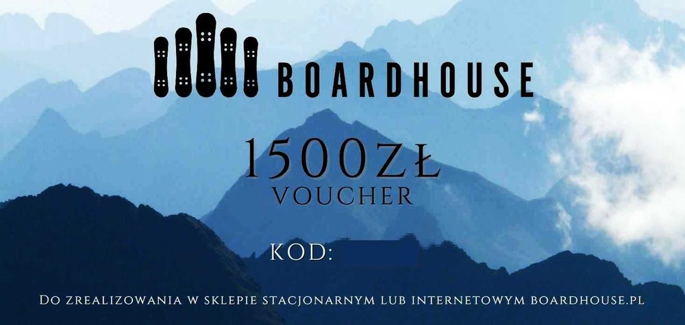 Snowboard deska longboard hulajnoga voucher