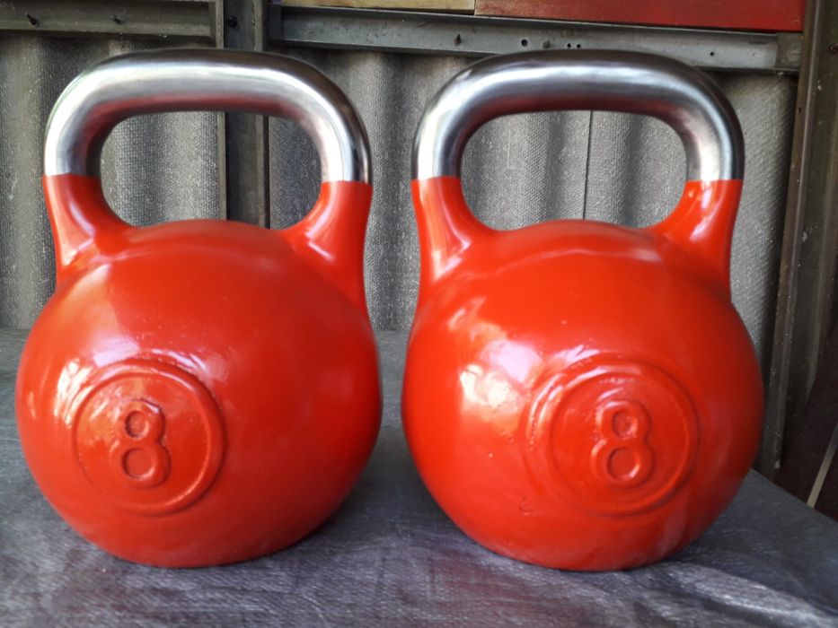 Соревновательные гири 4,6,8,16,20,22,24,26,28,30,32,34,36,38,40 кг