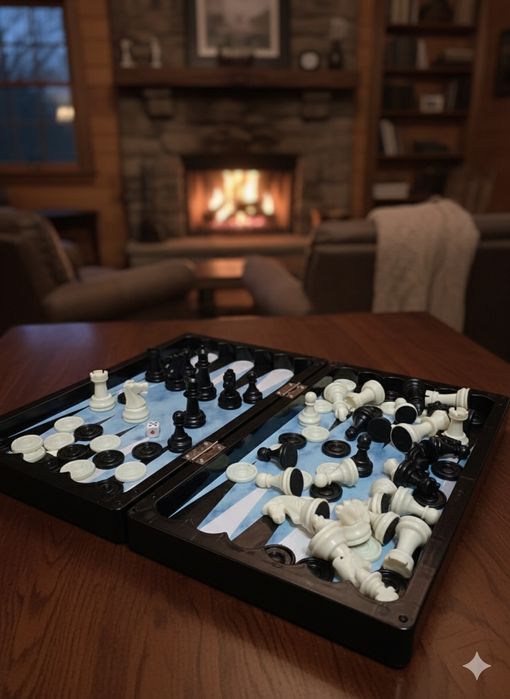 Шахи, Шашки, Нарди