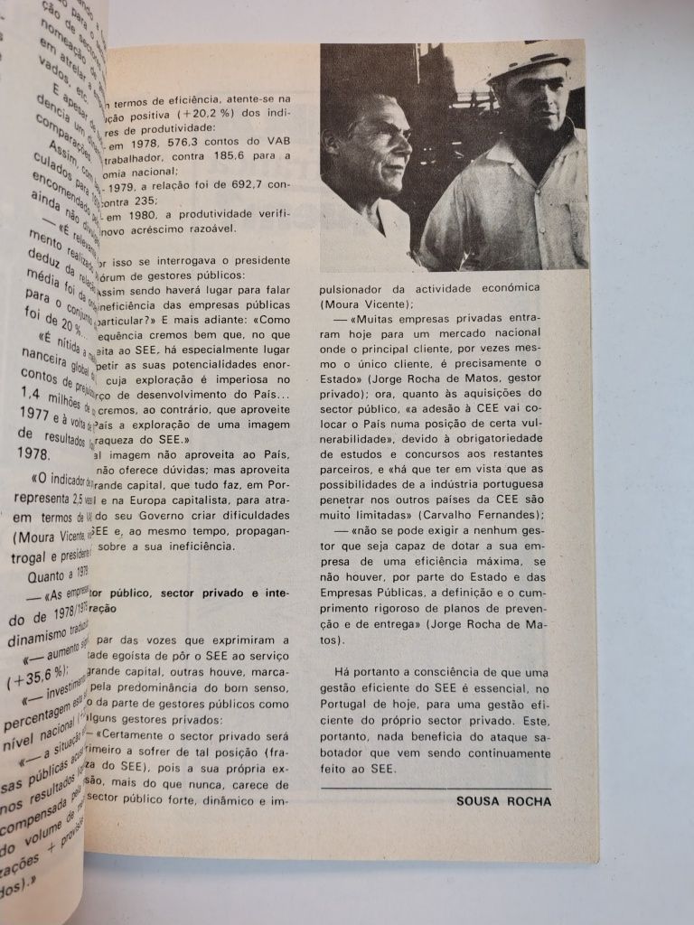 Economia EC questões económicas e sociais, n° 33

Julho - Agosto 1981