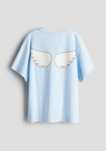 cute tshirt oversize sanrio cinnamoroll
