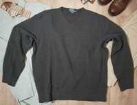 Bluza Polo by Ralph Lauren v-neck bawełna jersey rozm.L
