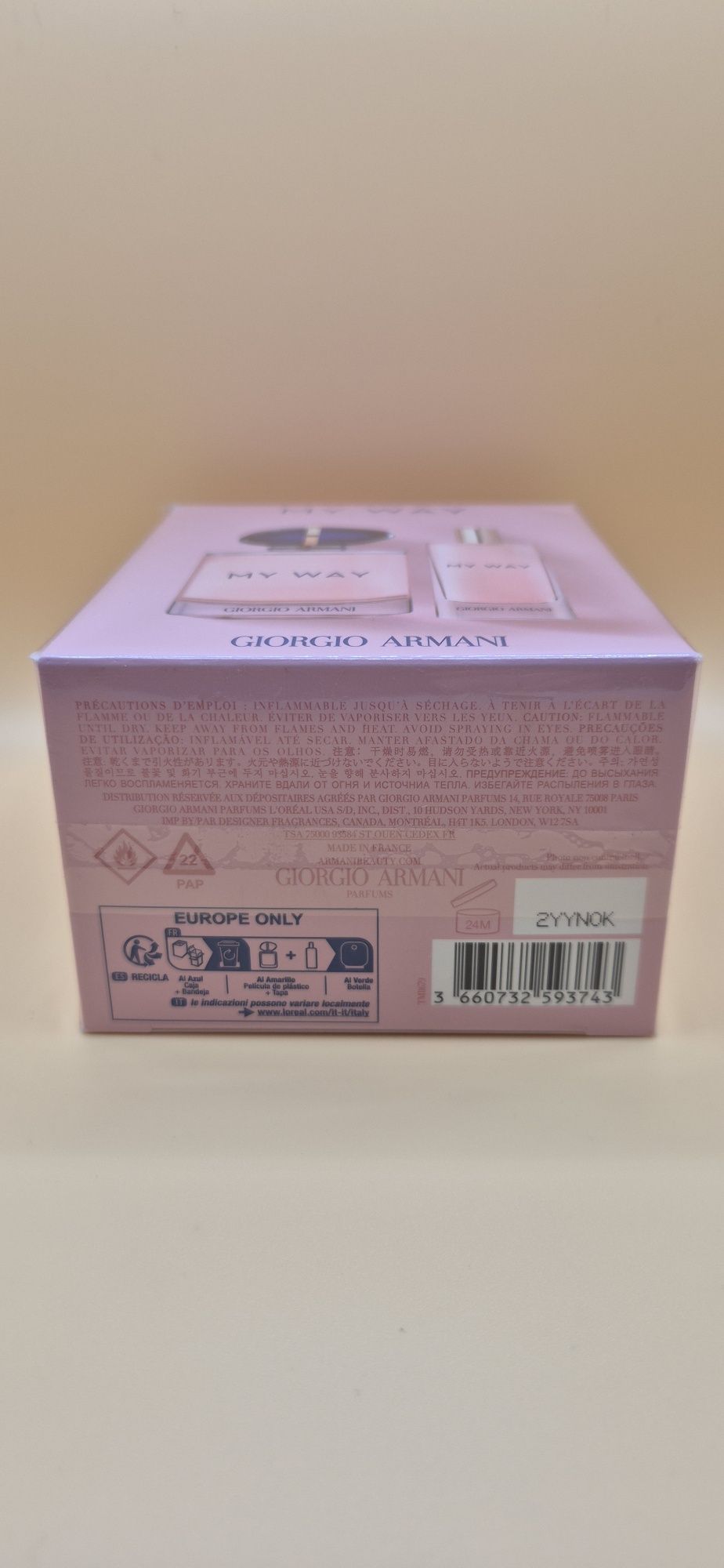 Armani My Way edp 90 ml + 15ml Zestaw
