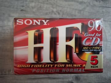 Kasety Sony HF 90 5szt