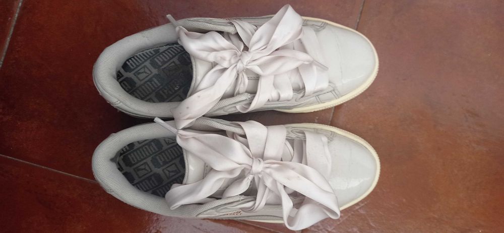 Puma Basket envernizado
