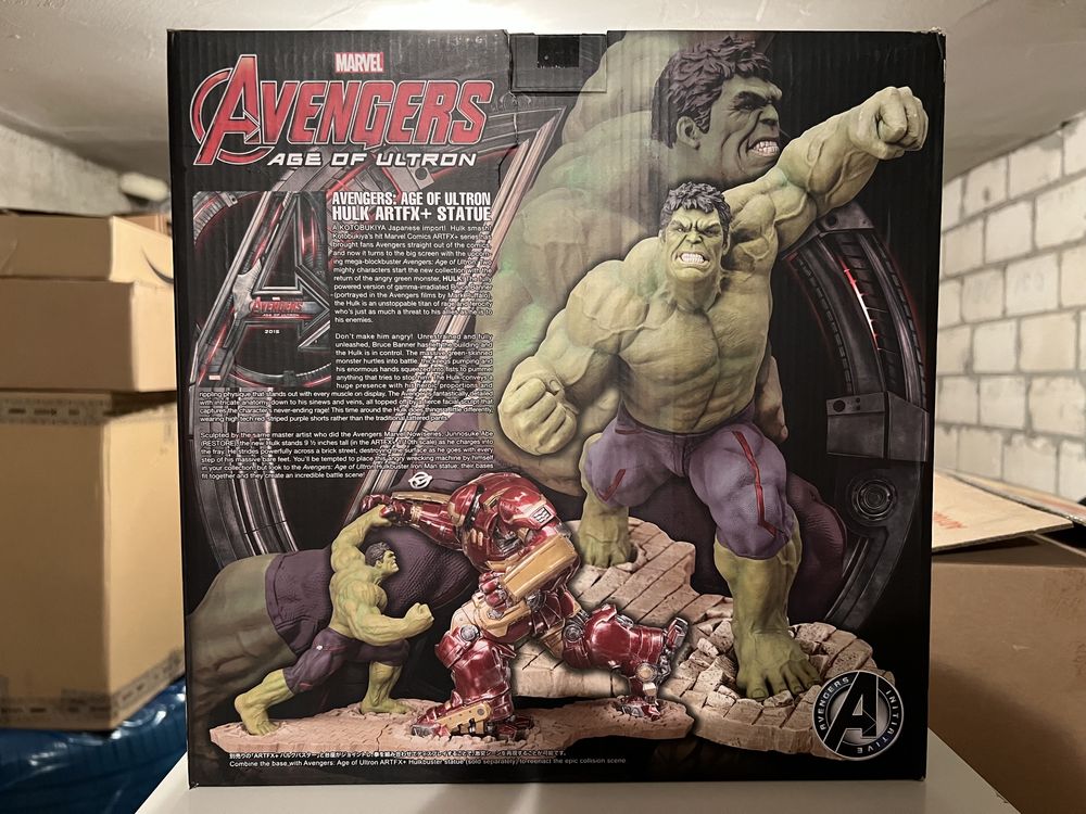 Kotobukiya Avengers Age of Ultron Hulk ArtFX+ Statua