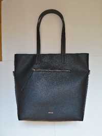 PARFOIS czarna torebka torba damska shopper