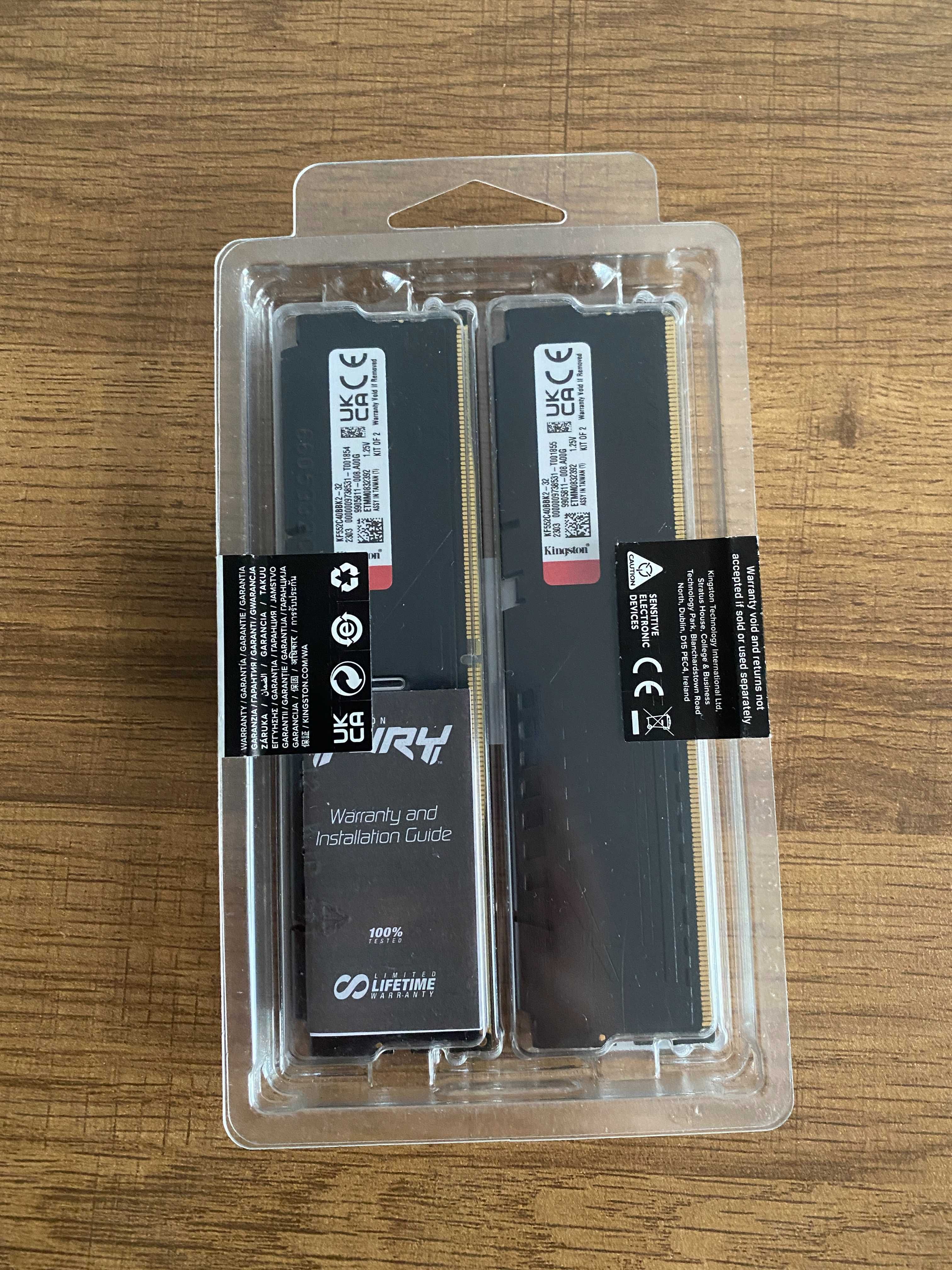 Kingston Fury Beast Black 32GB 5200 DDR5