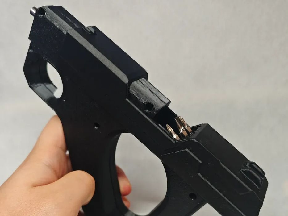 Chave de Fenda com Punho (Modificada para Parafusadeira Elétrica)