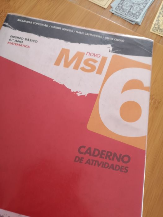 Conj. (7) Cadernos de atividades 6° ano