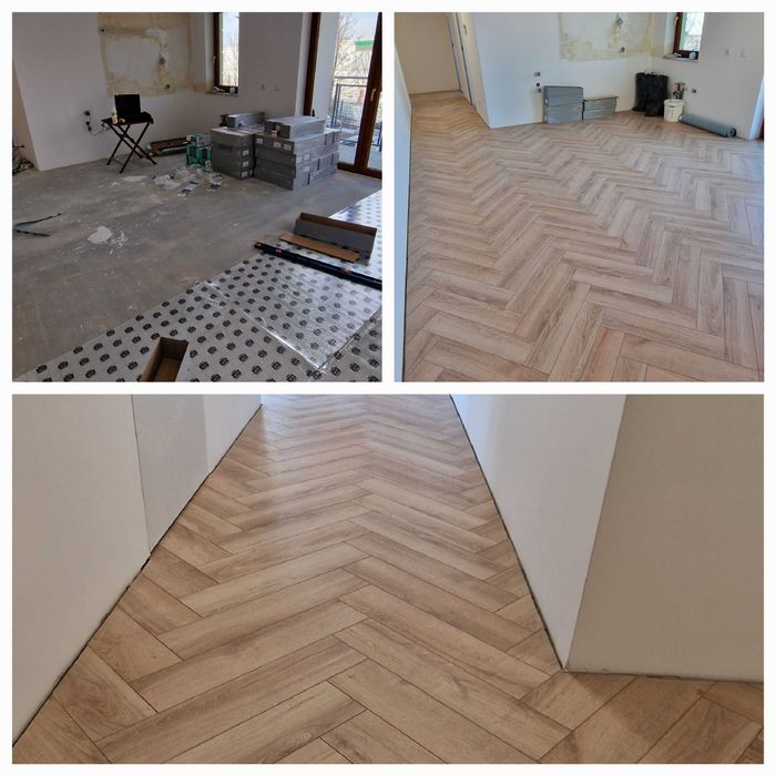 Montaż podłóg (jodełki ,listwy Pcv, Mdf, aluminium) – Kraków i okolice