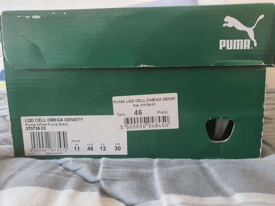 Ténis Puma LQD Cell Omega Density - NOVOS - Tam. 46
