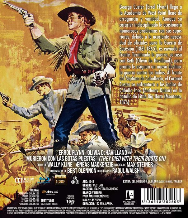 Murieron Con Las Botas Puestas/Todos Morreram Calçados (Blu-Ray)