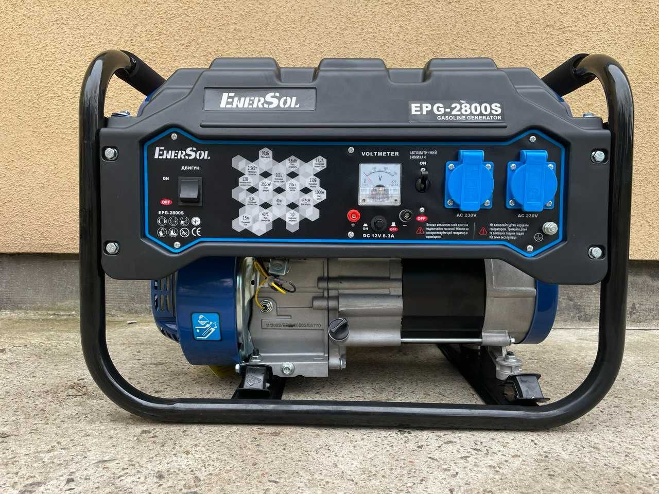 Генератор EnerSol EPG-2800S, 3200S, 5500SE. Iron Angel EG 5500 EM